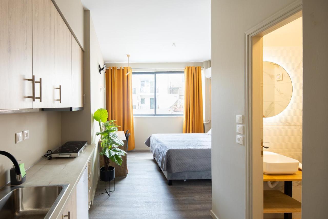 Designed Studio - Walking Distance From Acropolis Афины Экстерьер фото
